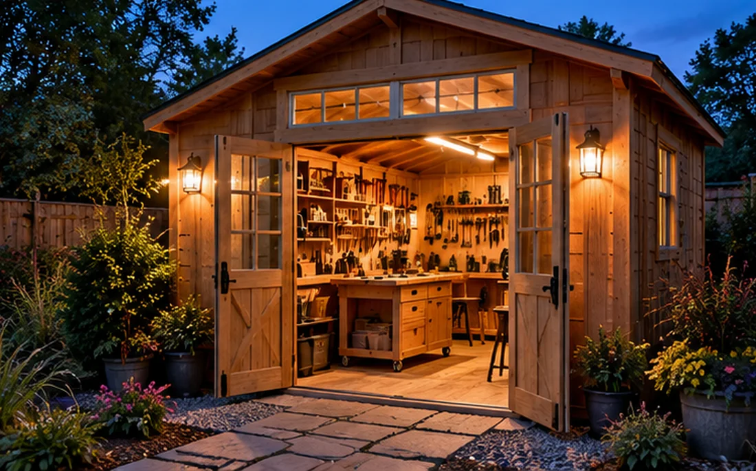 Illustrative shed imagery for Buying decisions