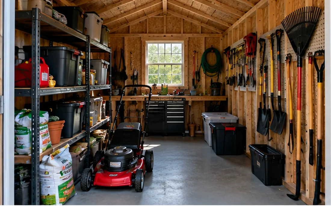 Illustrative shed imagery for Planning