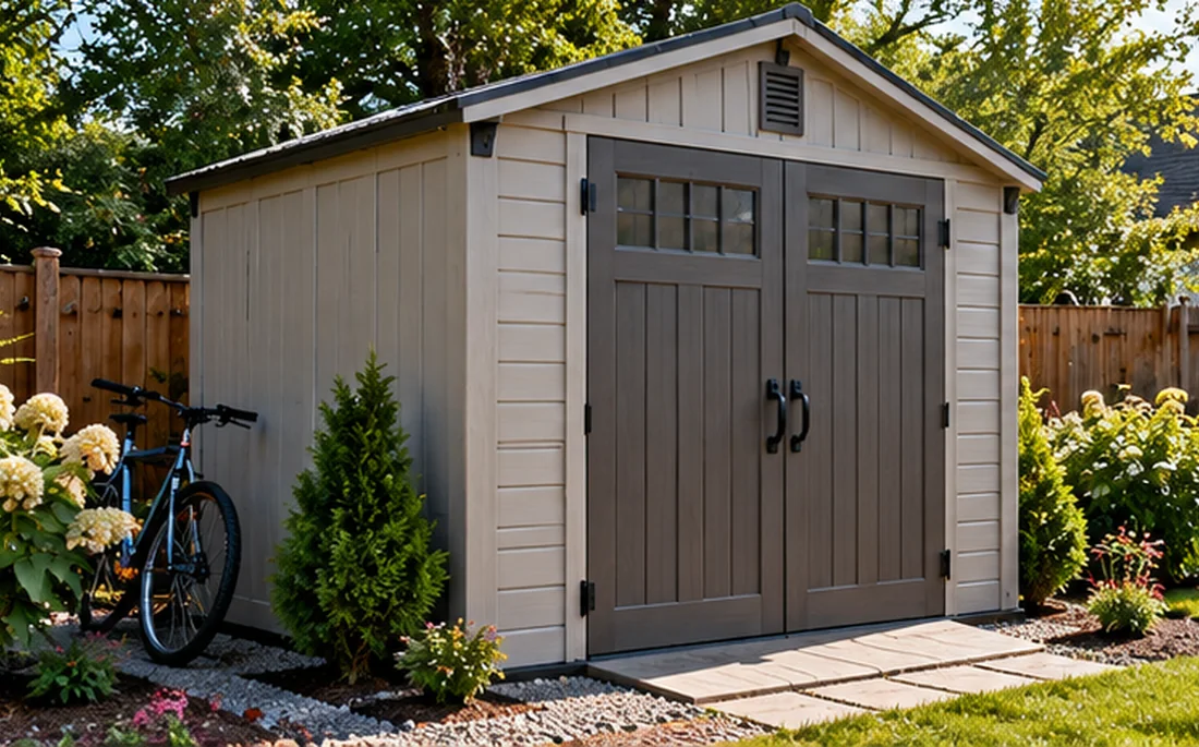 Illustrative shed imagery for Materials